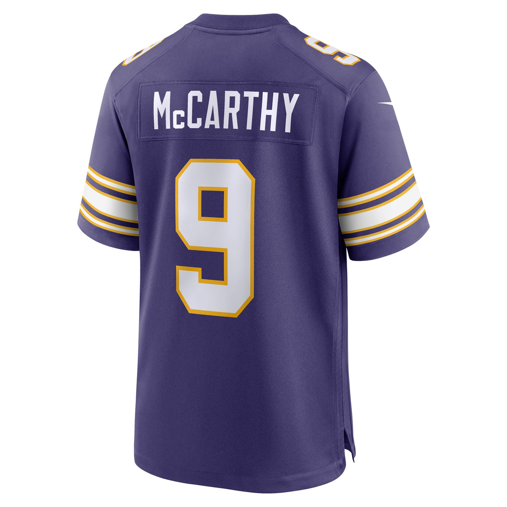 Minnesota Vikings J.J. McCarthy Nike Purple 2nd Alternate product image 9