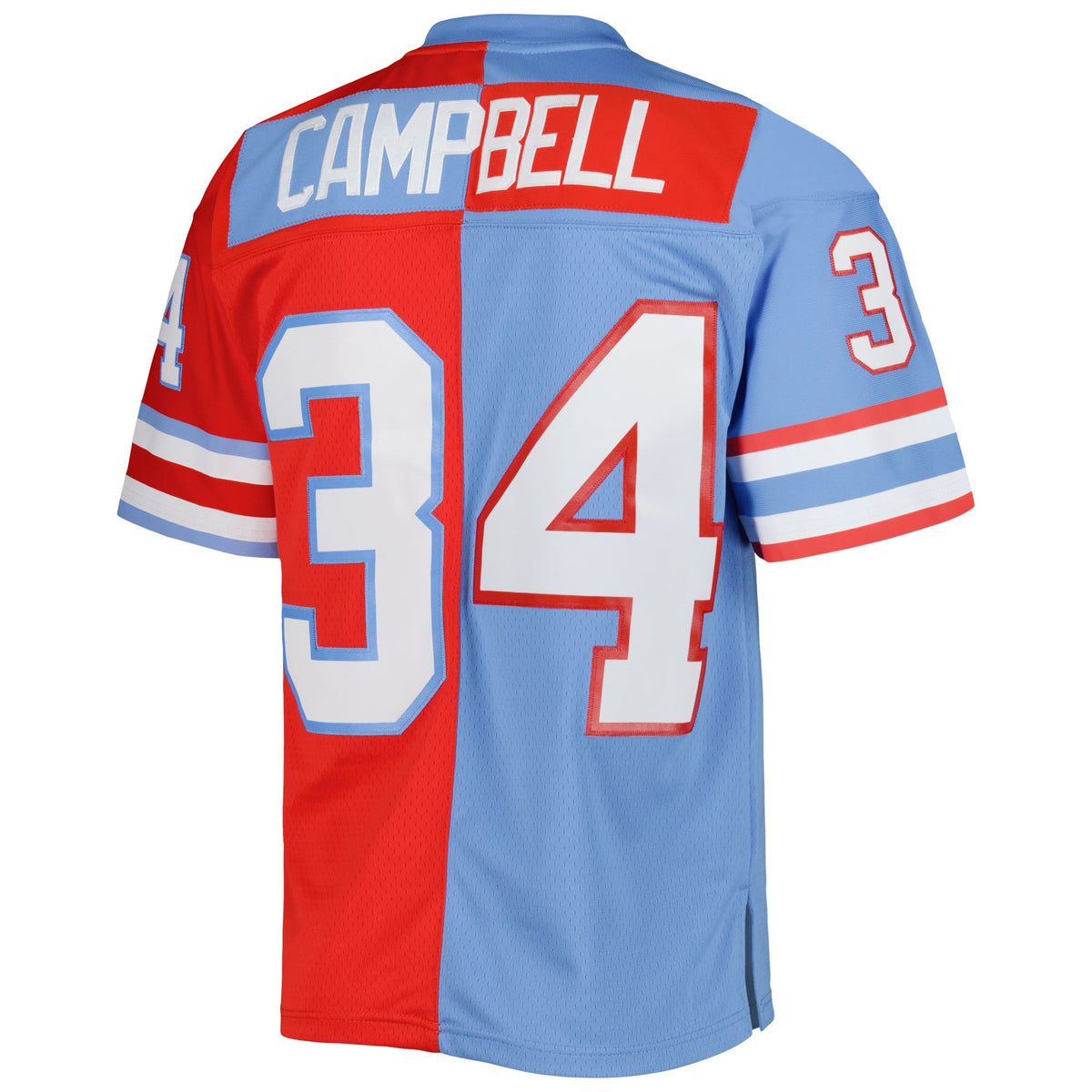 Houston Oilers Earl Campbell Mitchell & Ness Red/Light Blue product image 3