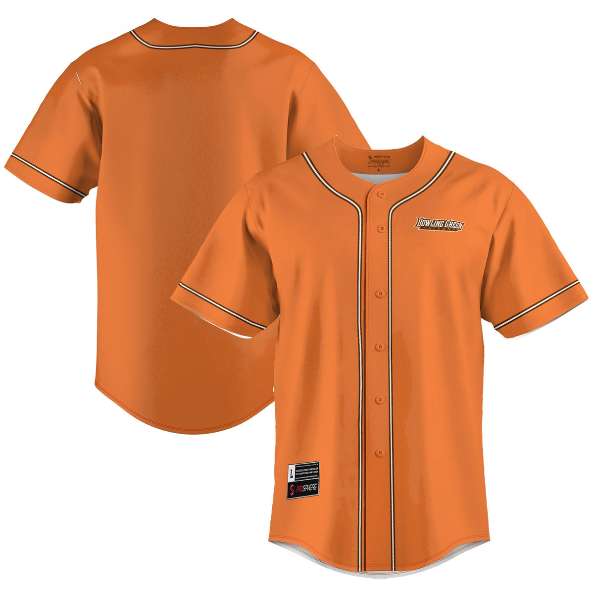 Bowling Green St. Falcons Lightweight Baseball Jersey product image 2