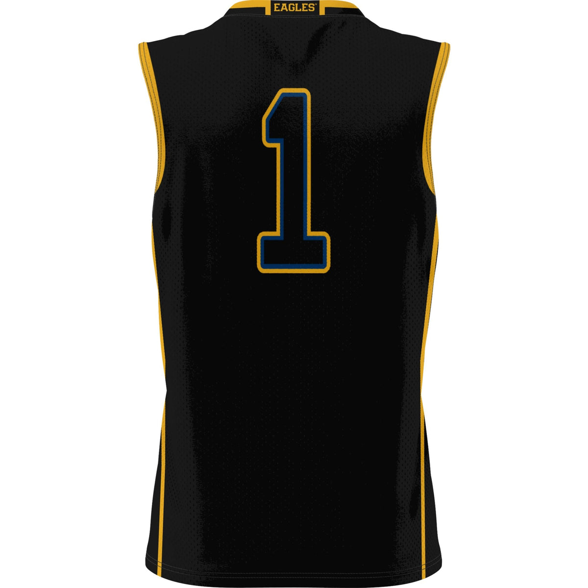 #1 Emory Eagles Lightweight Basketball Jersey - Black product image 4