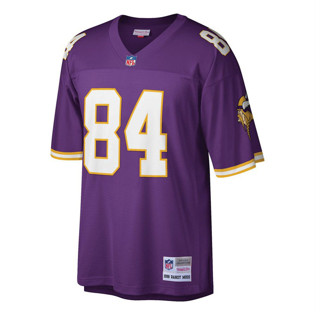 Minnesota Vikings Randy Moss Mitchell & Ness Purple Big & product image 2