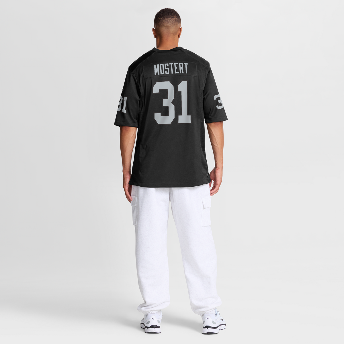 Las Vegas Raiders Raheem Mostert Nike Black Team Game Jersey product image 5