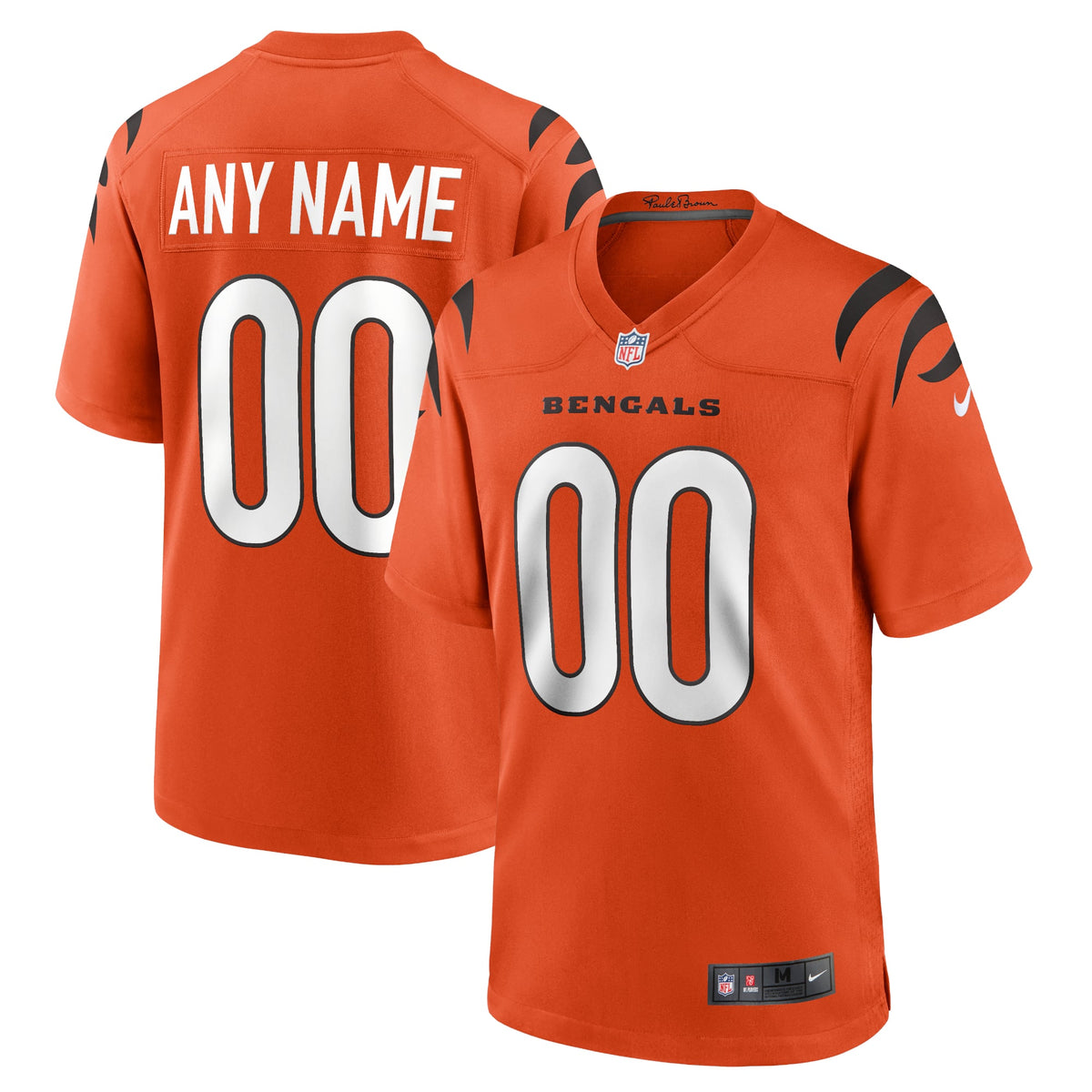 Cincinnati Bengals Nike White Game Custom Jersey product image 7