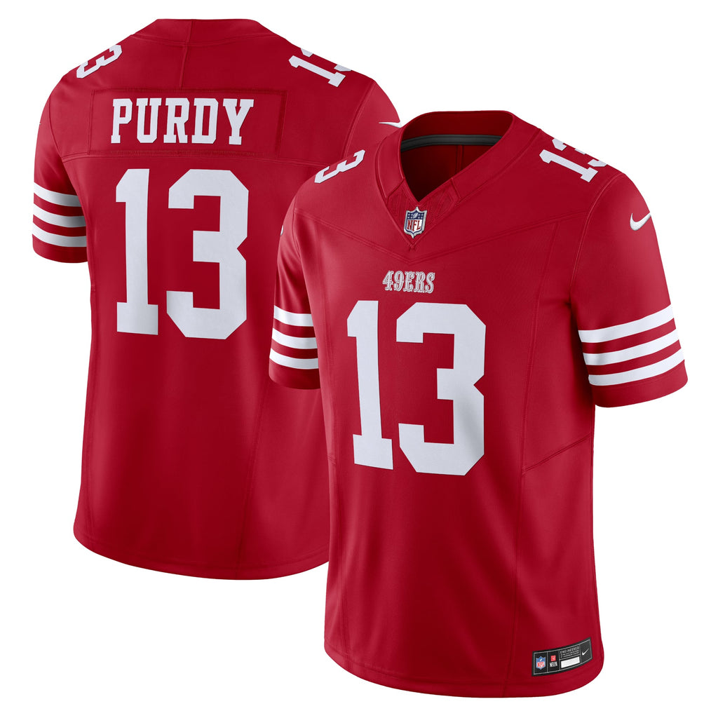 San Francisco 49ers Brock Purdy Nike Scarlet Vapor F.U.S.E. product image 1