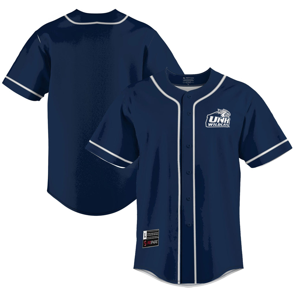 New Hampshire Wildcats Lightweight Baseball Jersey - Blue product image 1