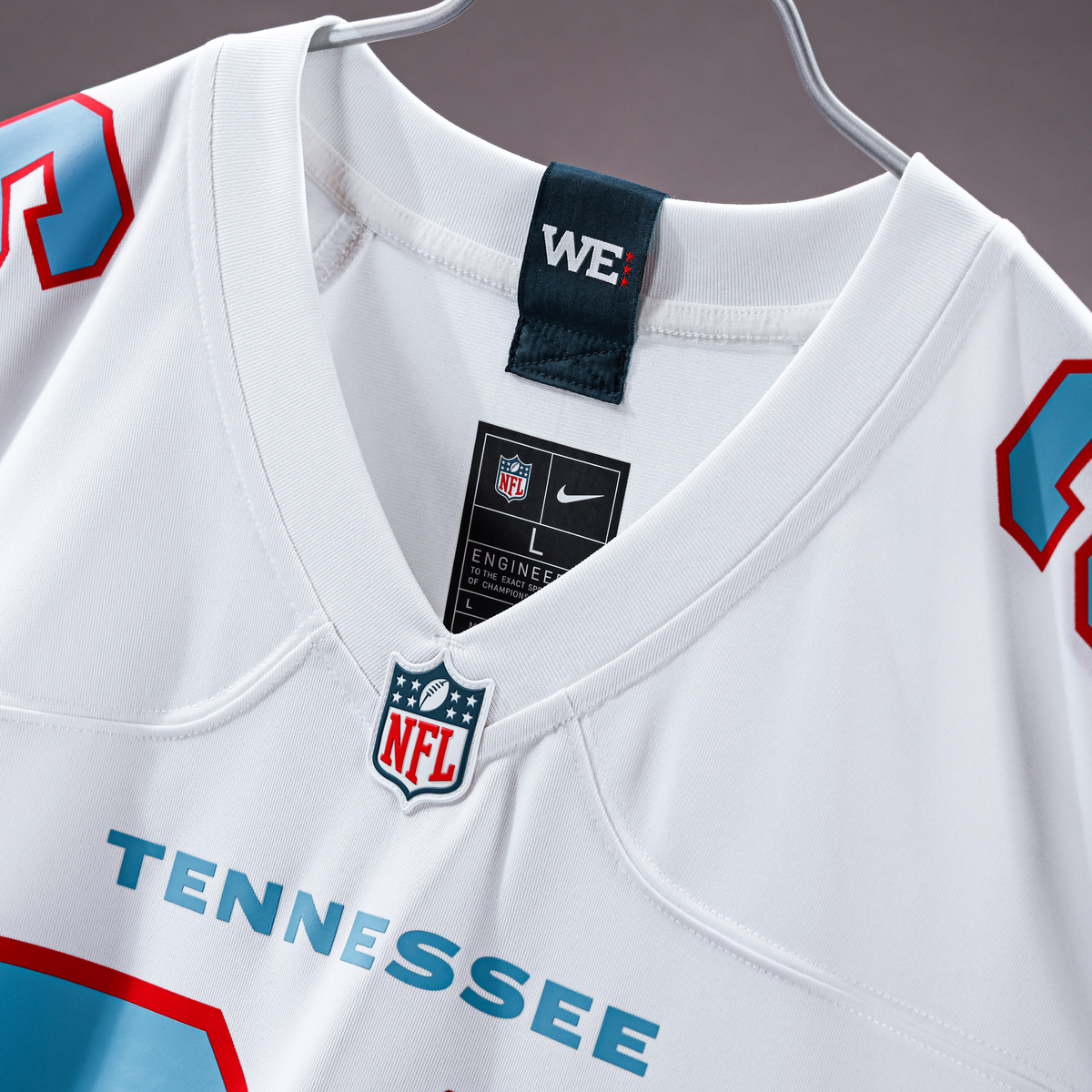 Tennessee Titans Jeffery Simmons Nike Light Blue Game Jersey product image 10