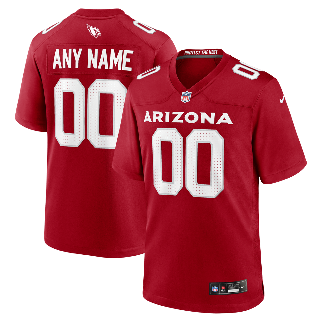 Arizona Cardinals Nike White Custom Game Jersey product image 7