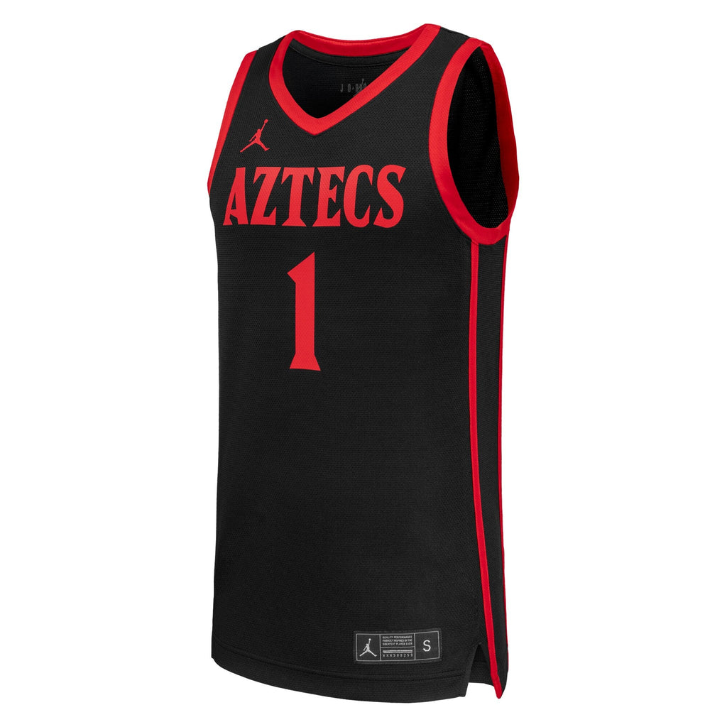 #1 San Diego State Aztecs Replica Basketball Jersey - Black product image 3