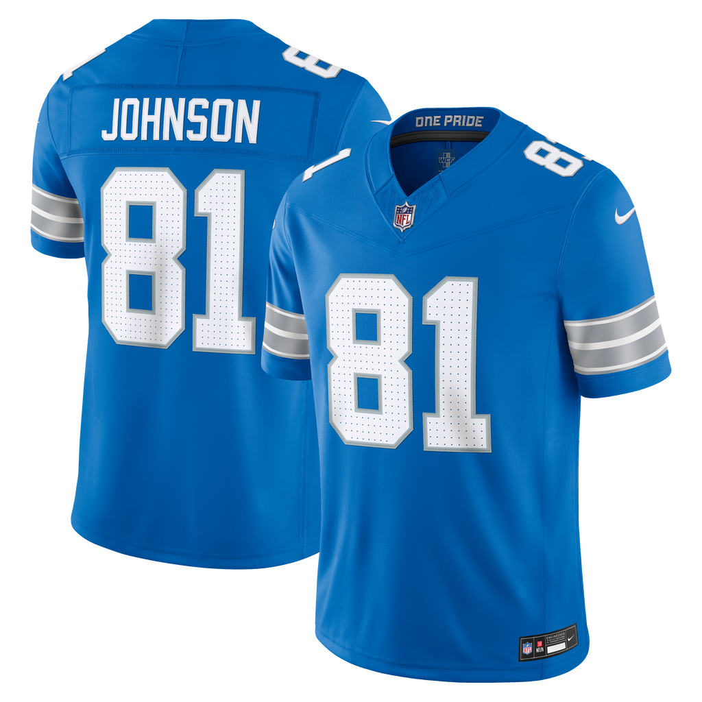 Detroit Lions Calvin Johnson Nike Blue Vapor F.U.S.E. product image 4
