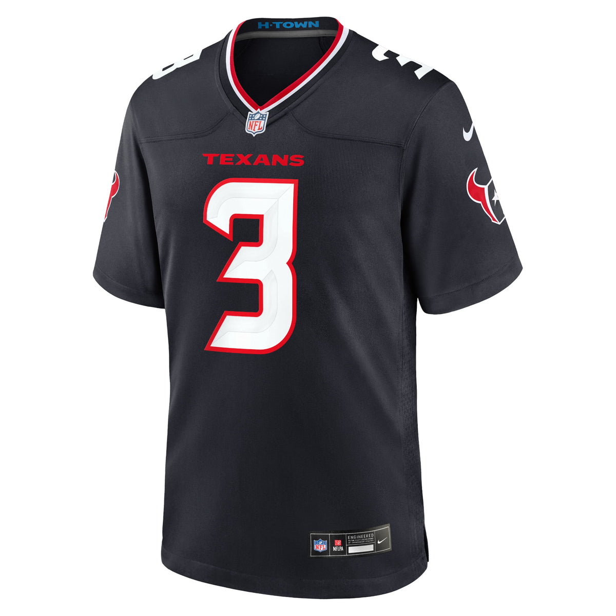 Houston Texans Tank Dell Nike Red Alternate Game Jersey product image 14