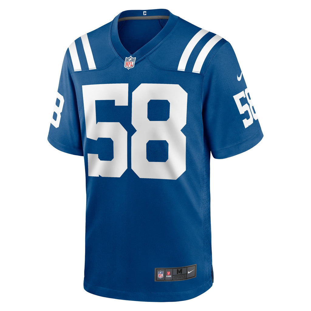 Indianapolis Colts Austin Ajiake Nike Royal Game Jersey product image 2