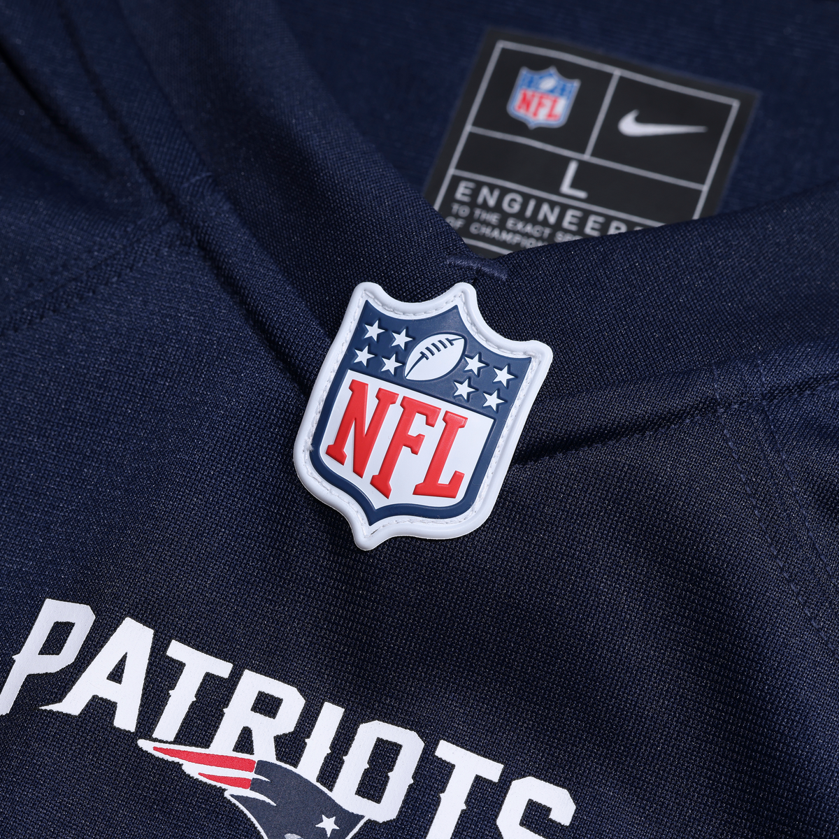 New England Patriots Julian Ashby Nike Navy Team Game Jersey product image 4