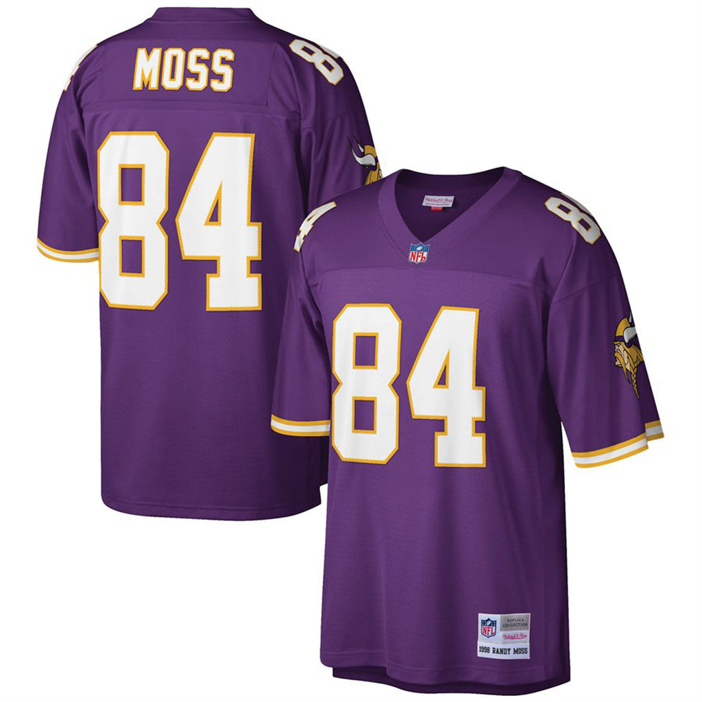 Minnesota Vikings Randy Moss Mitchell & Ness White Big & product image 7