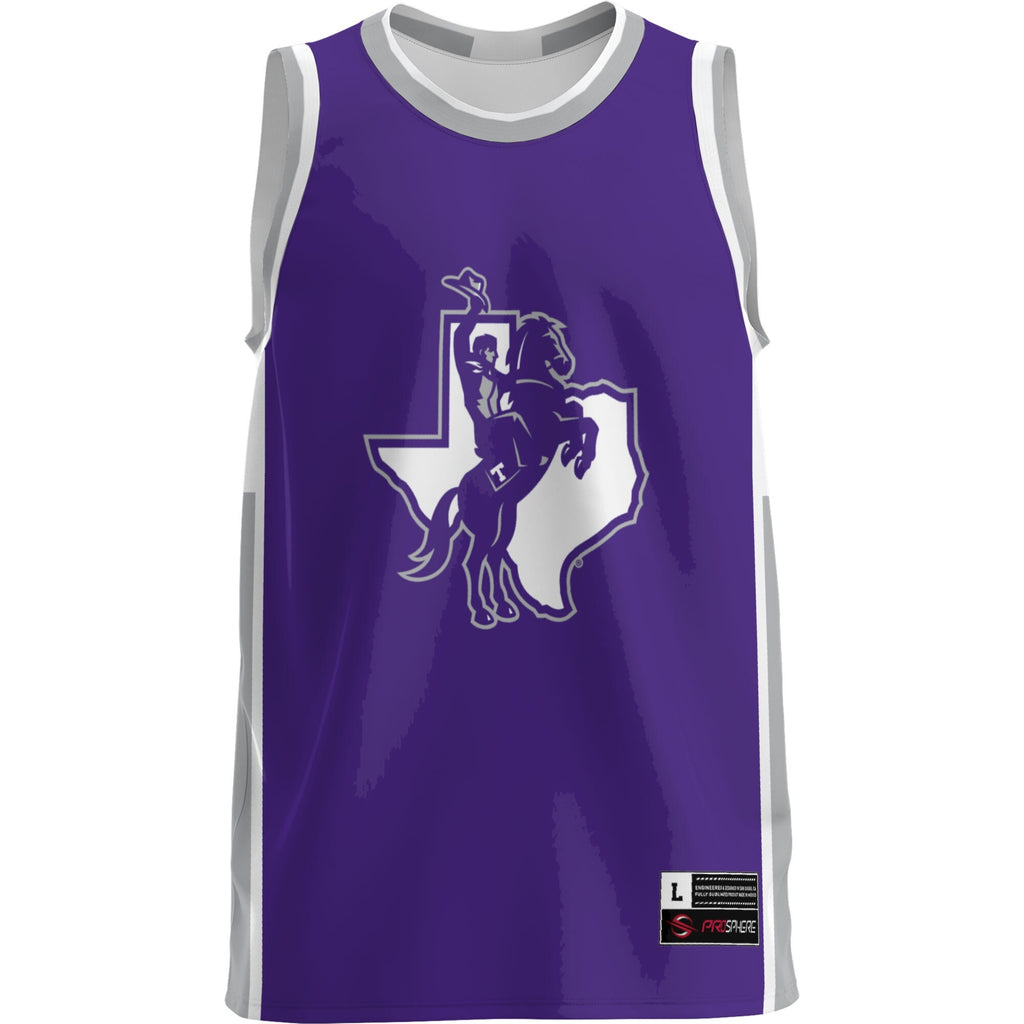 Tarleton State Texans Lightweight Basketball Jersey - Purple product image 3