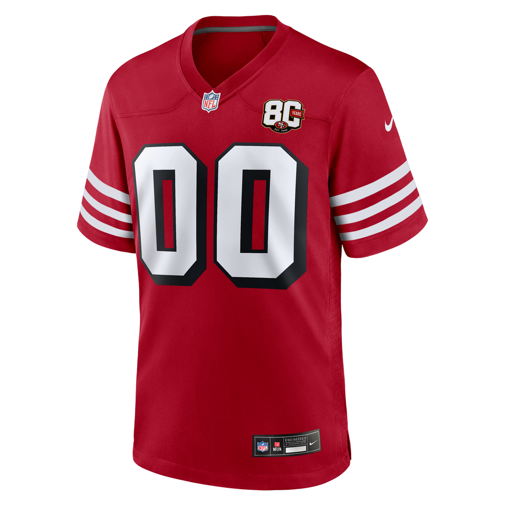 San Francisco 49ers Nike Scarlet Custom Jersey product image 18