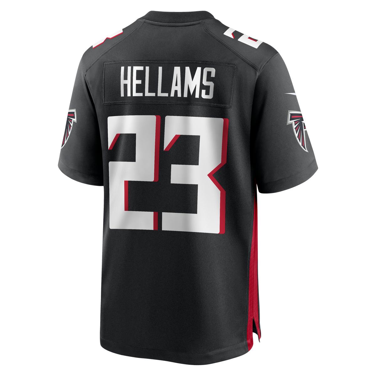 Atlanta Falcons DeMarcco Hellams Nike Black Team Game Jersey product image 3