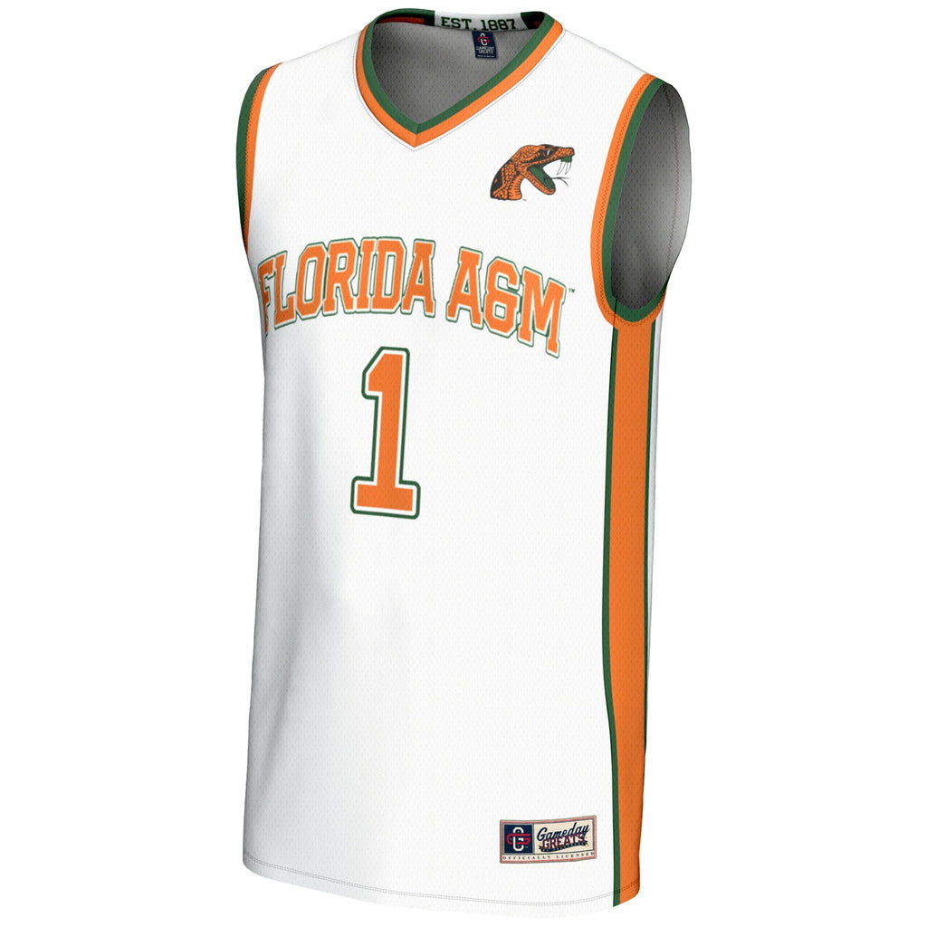 #1 Florida A&M Rattlers Lightweight Basketball Jersey product image 3