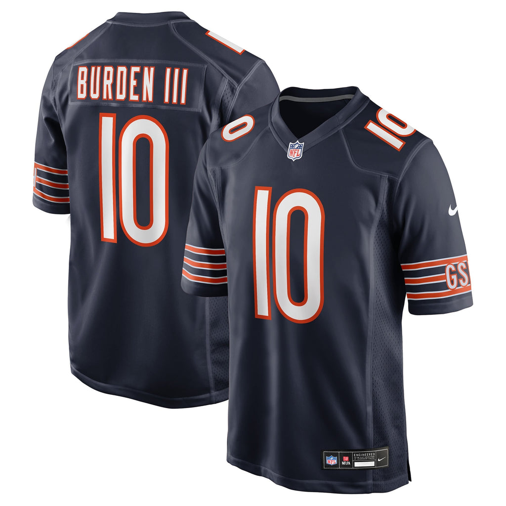 Chicago Bears Luther Burden III Nike Navy Team Game Jersey product image 1
