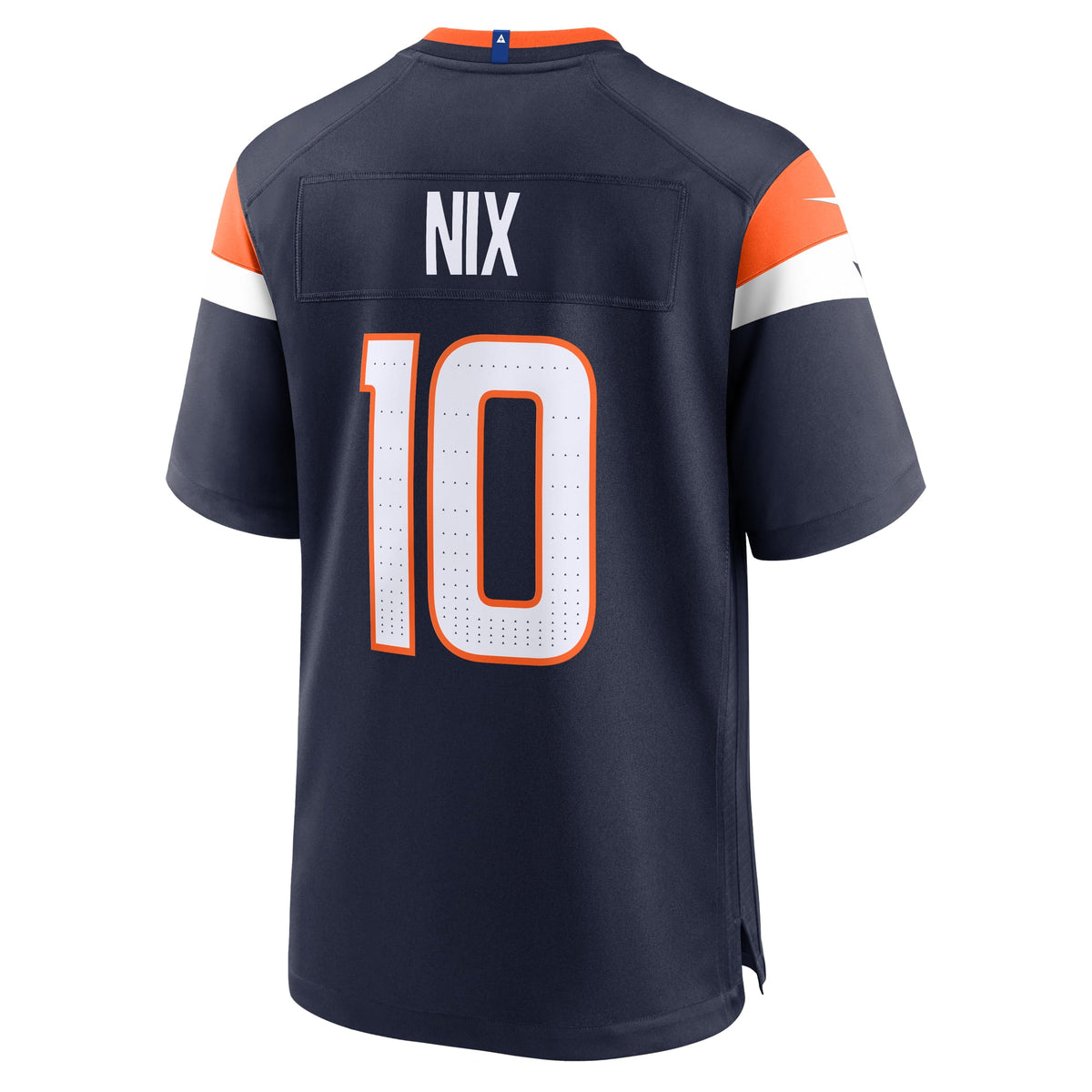 Denver Broncos Bo Nix Nike Navy Alternate Game Jersey product image 3
