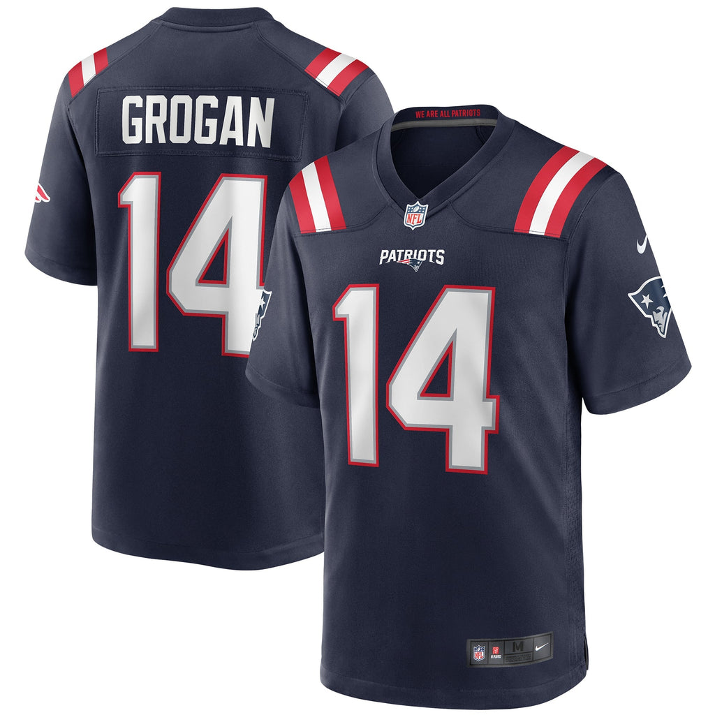 New England Patriots Steve Grogan Nike Navy Game Retired product image 1