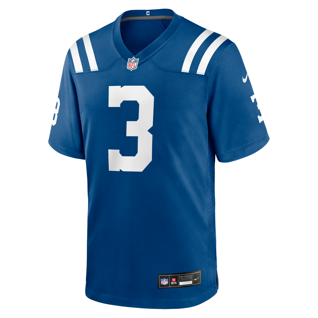 Indianapolis Colts Spencer Shrader Nike Royal Team Game product image 2