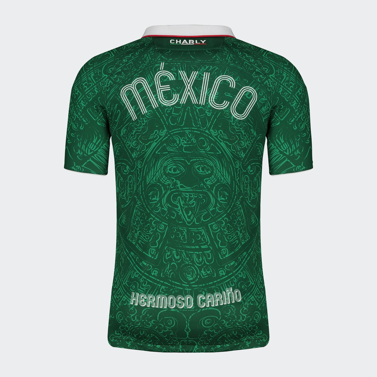 Charly Mexico Aztec Heritage Green Jersey Special Edition product image 2, provided for visual reference and product detail