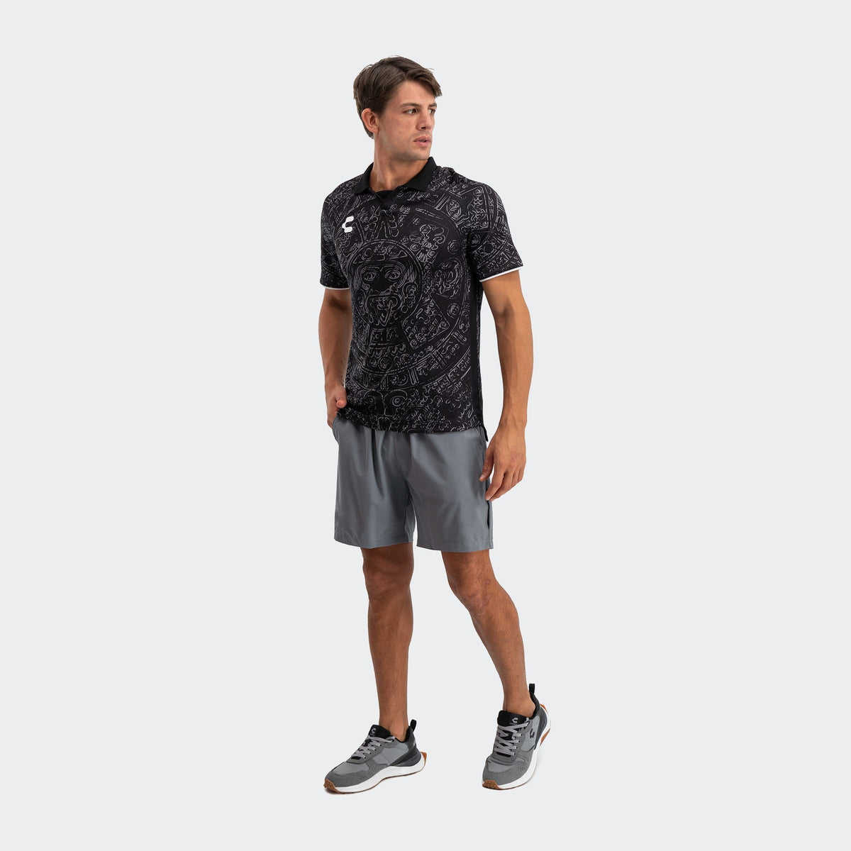 Charly Mexico Aztec Heritage Black Jersey Special Edition product image 4, provided for visual reference and product detail