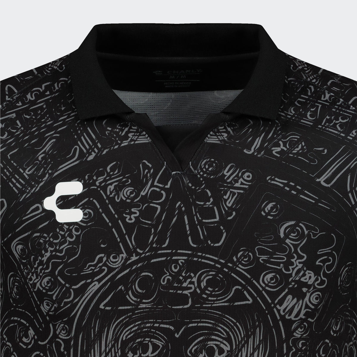 Charly Mexico Aztec Heritage Black Jersey Special Edition product image 3, provided for visual reference and product detail