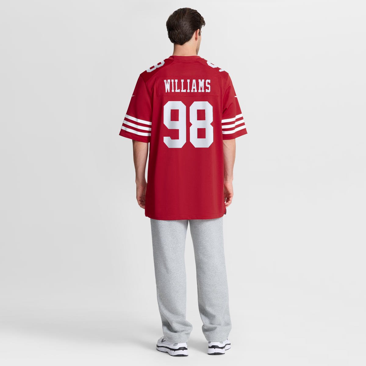 San Francisco 49ers Mykel Williams Nike Scarlet Game Player product image 5