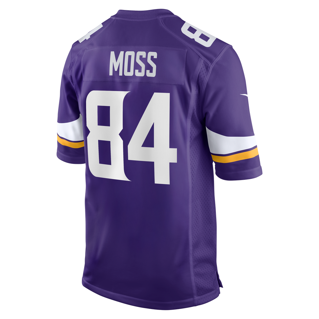 Minnesota Vikings Randy Moss Nike Purple Game Retired product image 3