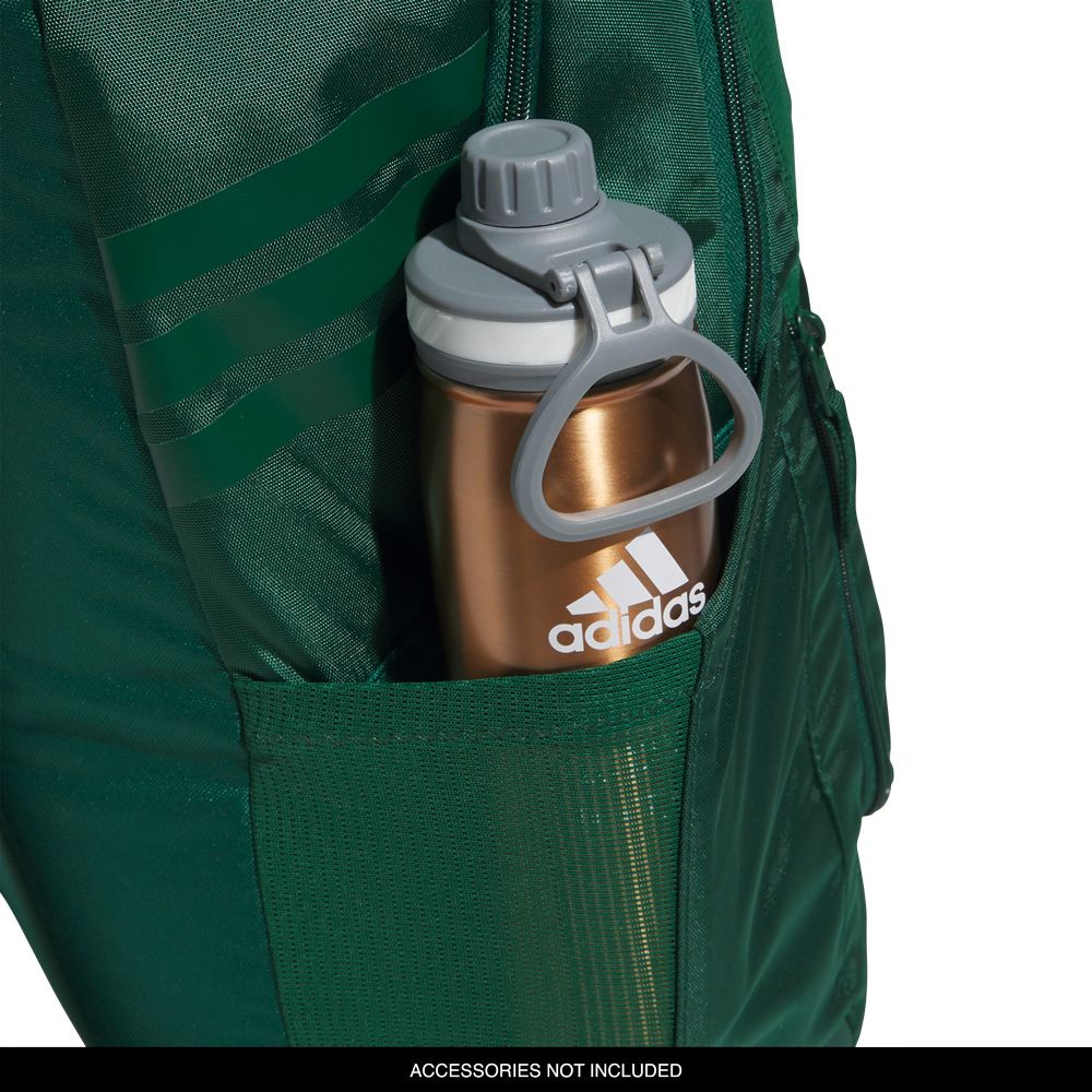 adidas Stadium 4 Backpack Forest Green product image 6, provided for visual reference and product detail review