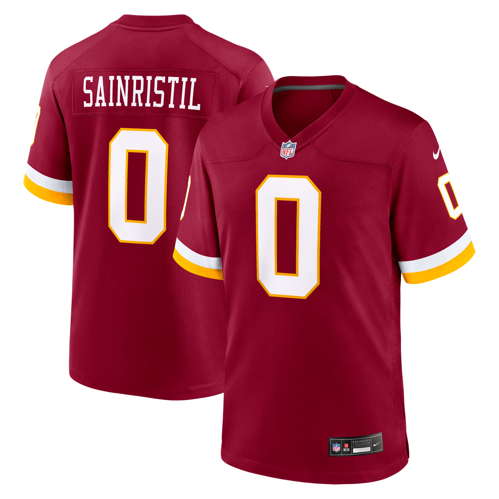 Washington Commanders Mike Sainristil Nike Burgundy Game product image 1