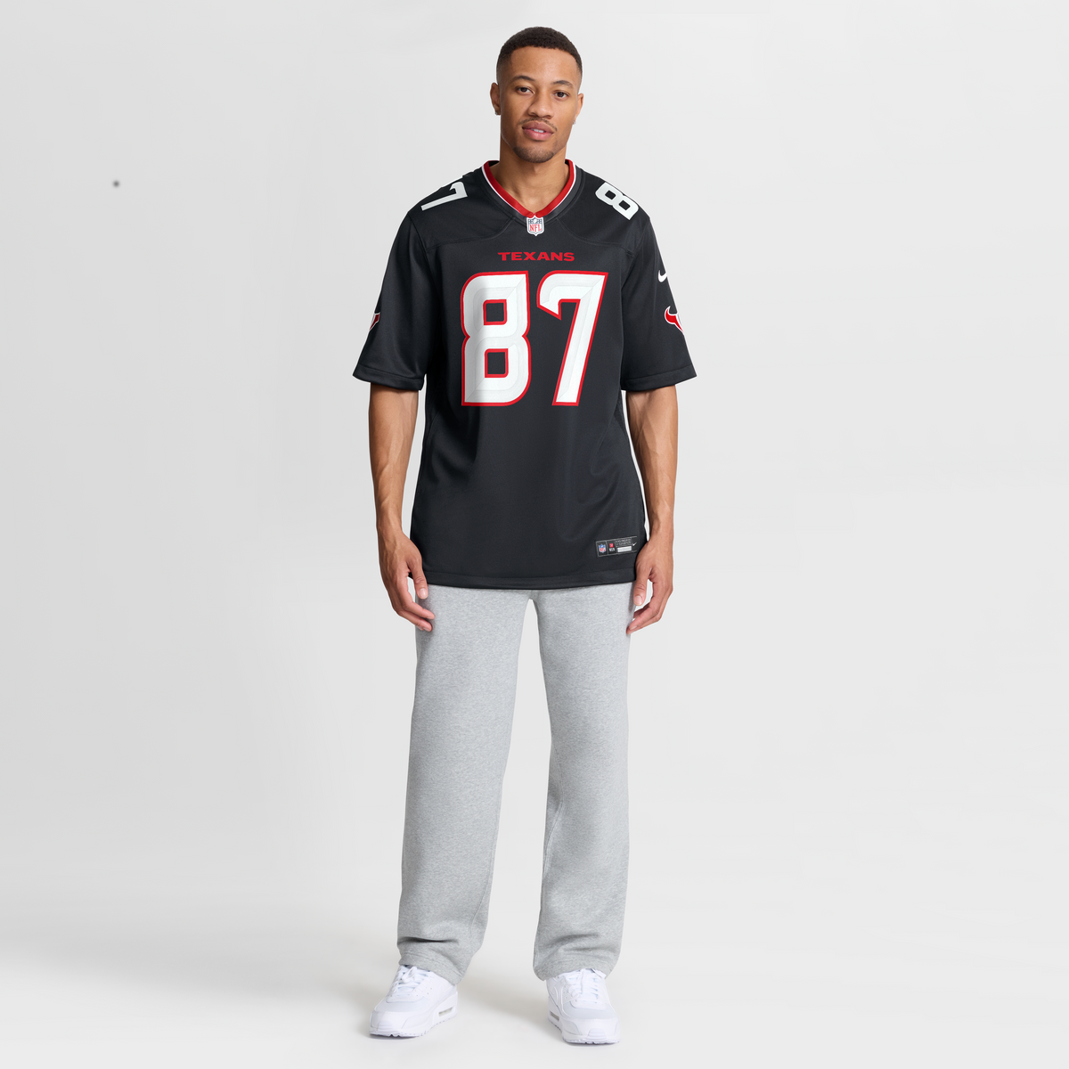 Houston Texans Cade Stover Nike Navy Game Jersey product image 7