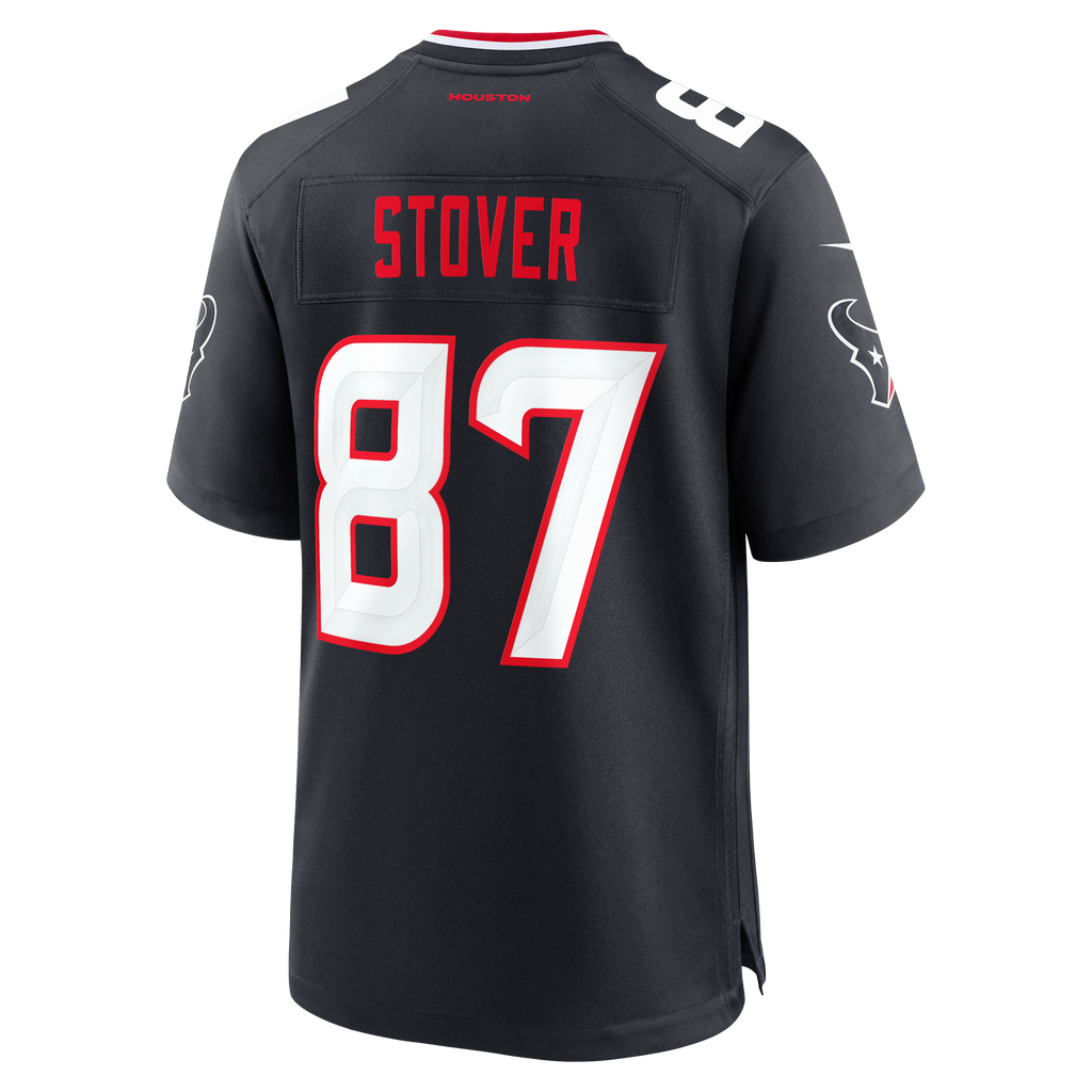 Houston Texans Cade Stover Nike Navy Game Jersey product image 3