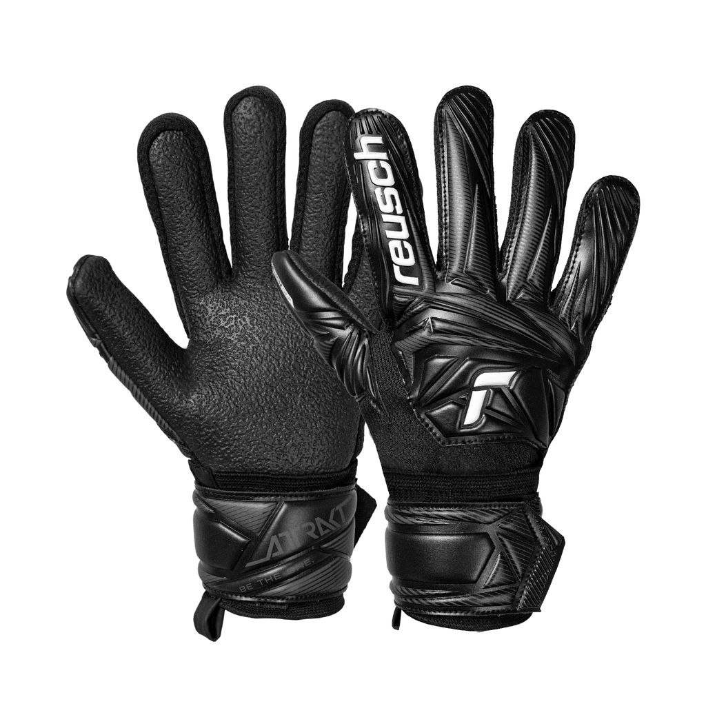 Reusch Attrakt Resist Junior Goalkeeper Gloves product image 1, provided for visual reference and product detail review