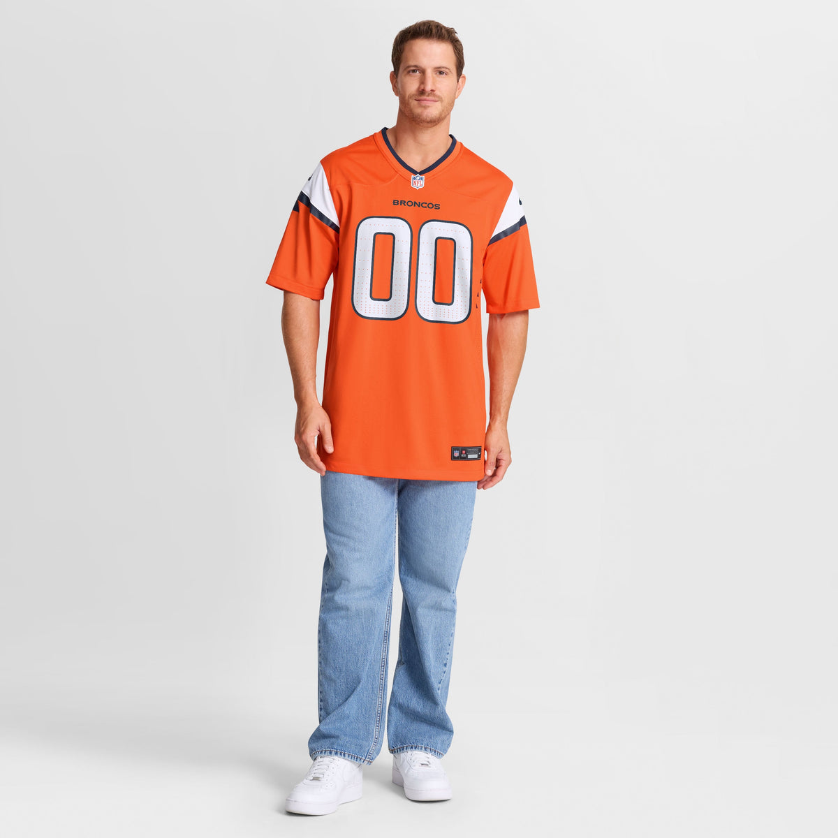 Denver Broncos Tyler Onyedim Nike Orange Game Jersey product image 4