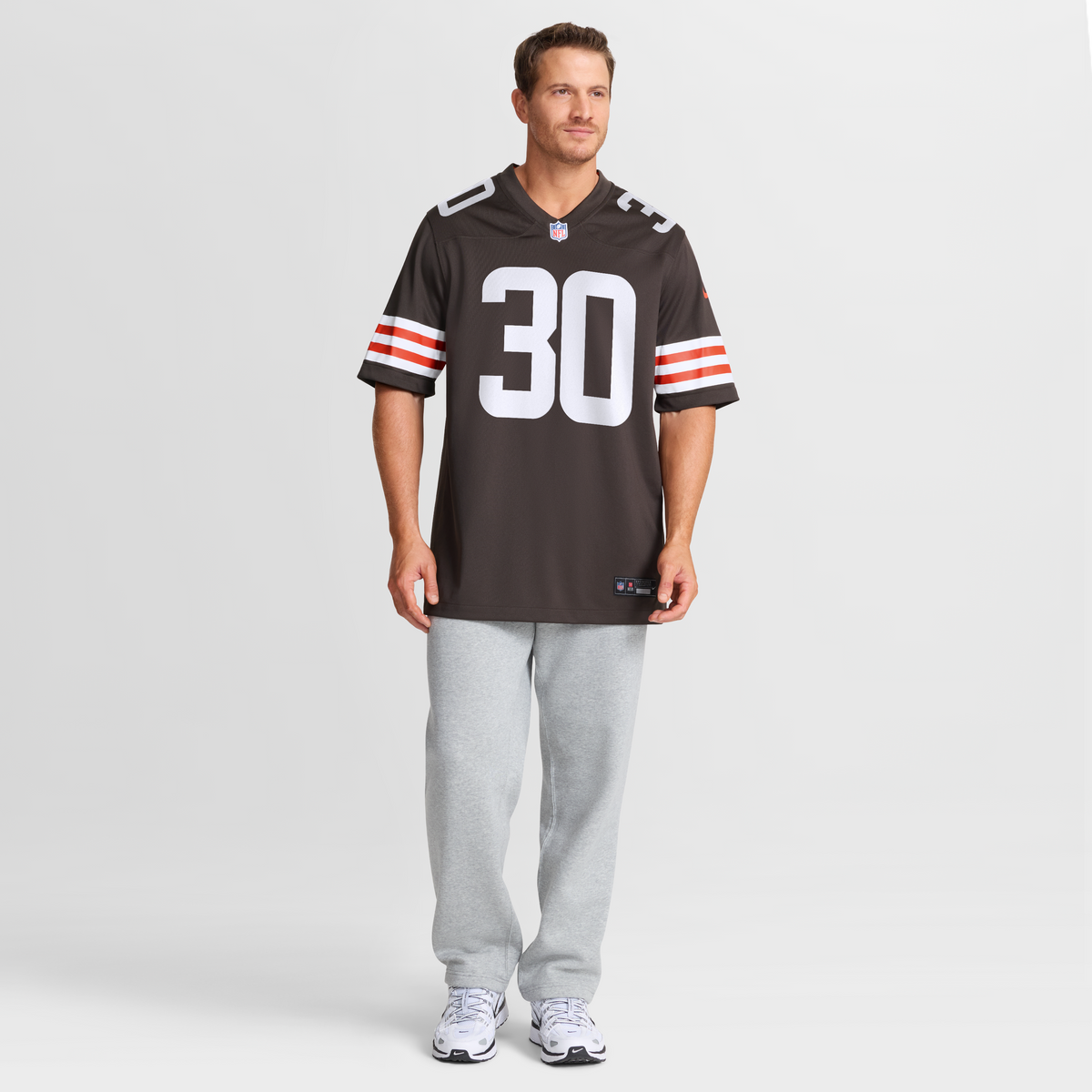 Cleveland Browns Zion Washington Nike Brown Team Game Jersey product image 2