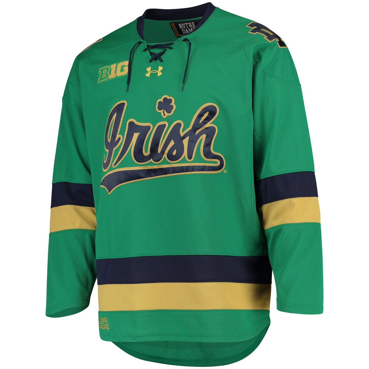Notre Dame Fighting Irish Replica Hockey Jersey - Green product image 3