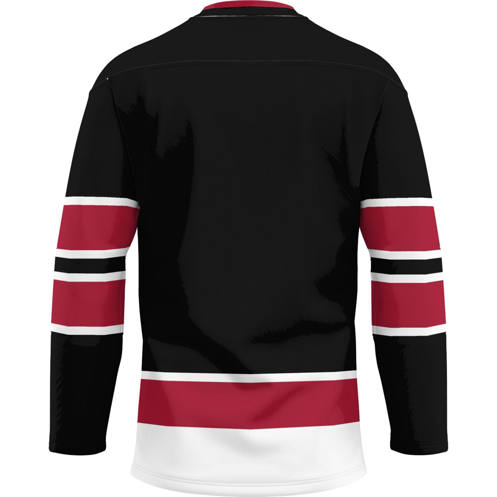 Eastern Washington Eagles Hockey Jersey - Black product image 4