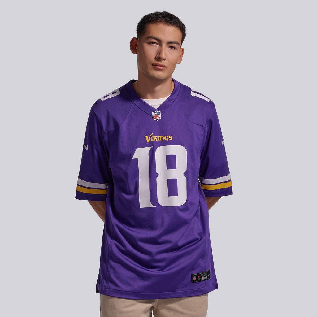 Minnesota Vikings Justin Jefferson Nike Purple Player Game product image 2