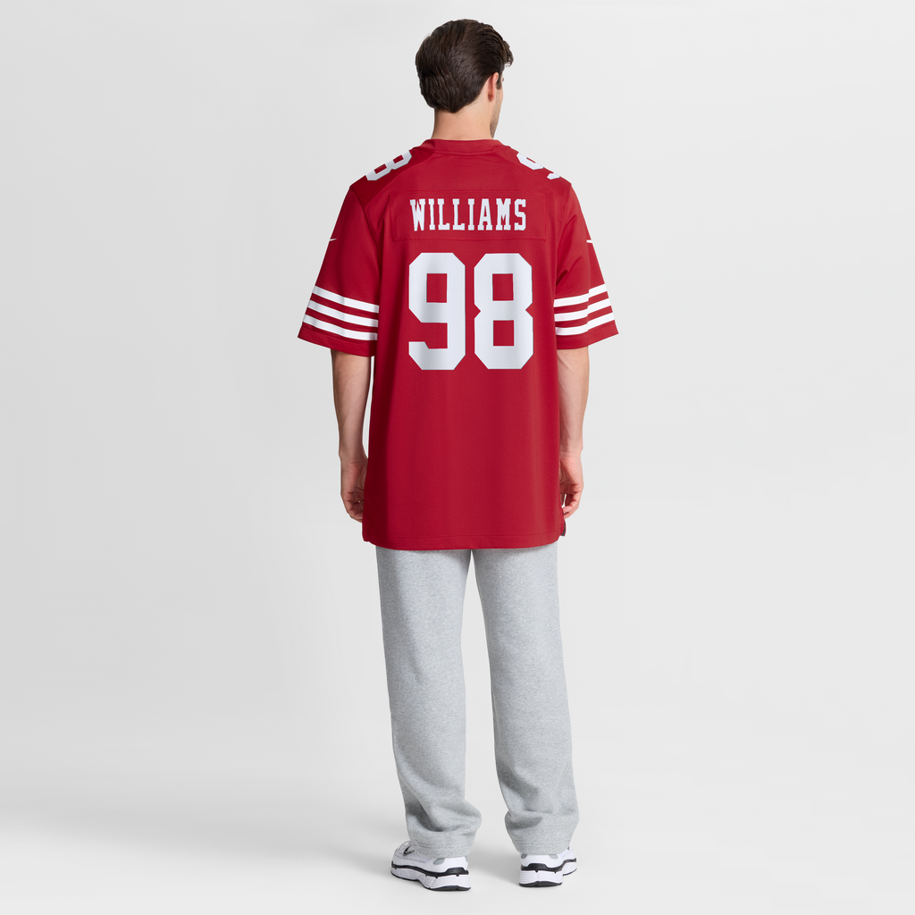 San Francisco 49ers Mykel Williams Nike Scarlet Team Game product image 8