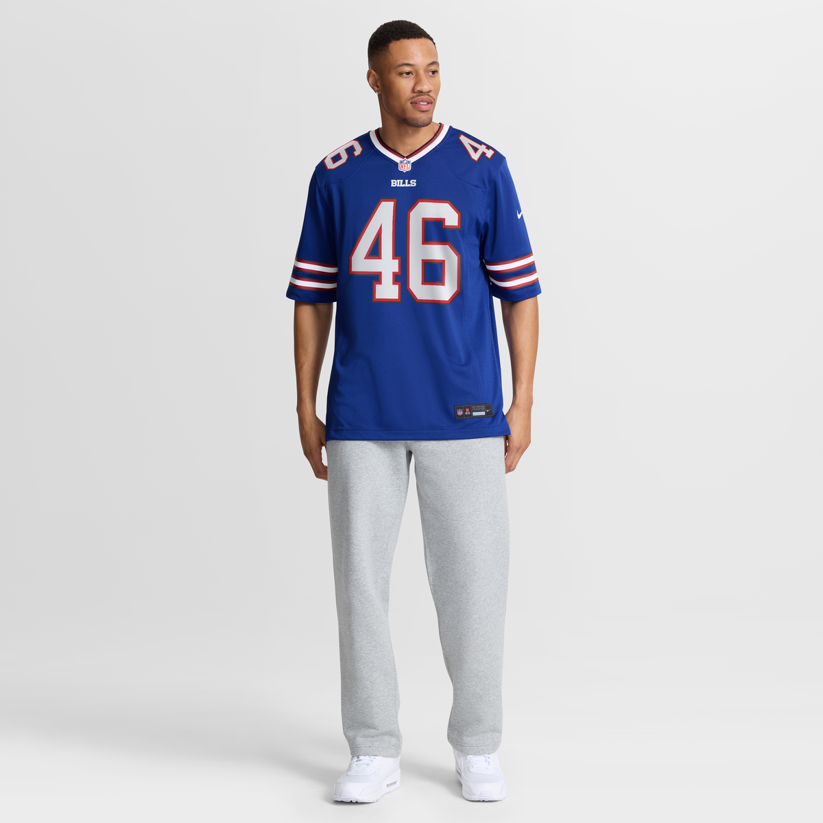 Buffalo Bills DJ Miller Jr. Nike Royal Team Game Jersey product image 2