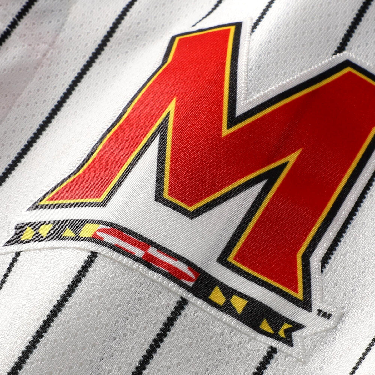 Maryland Terrapins Replica Baseball Jersey - White product image 4