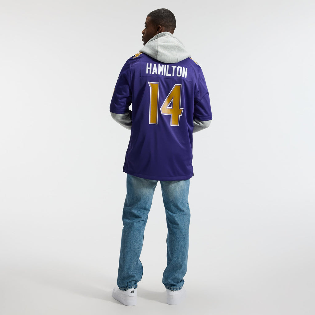 Baltimore Ravens Kyle Hamilton Nike Black Alternate Game product image 11