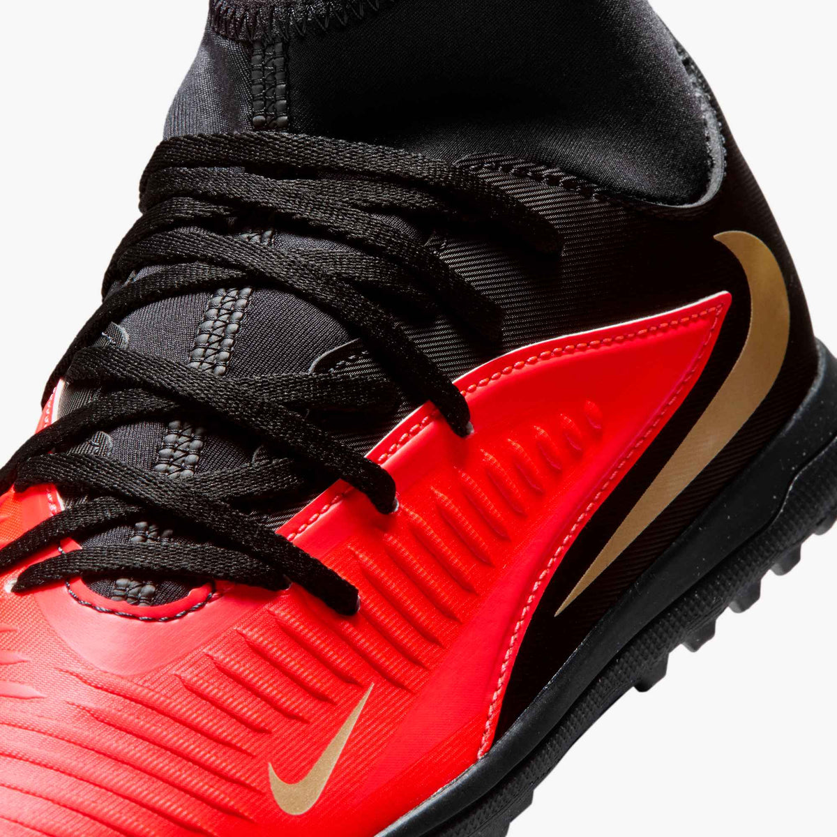 Nike Jr. Phantom 6 High Club Big Kids' Turf Soccer Shoes product image 9, provided for visual reference and product detail