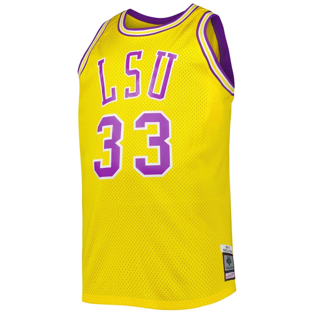 Shaquille O'Neal LSU Tigers 1990/91 Big & Tall Swingman product image 3