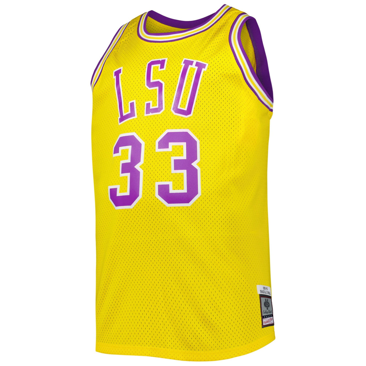 Shaquille O'Neal LSU Tigers 1990/91 Big & Tall Swingman product image 3