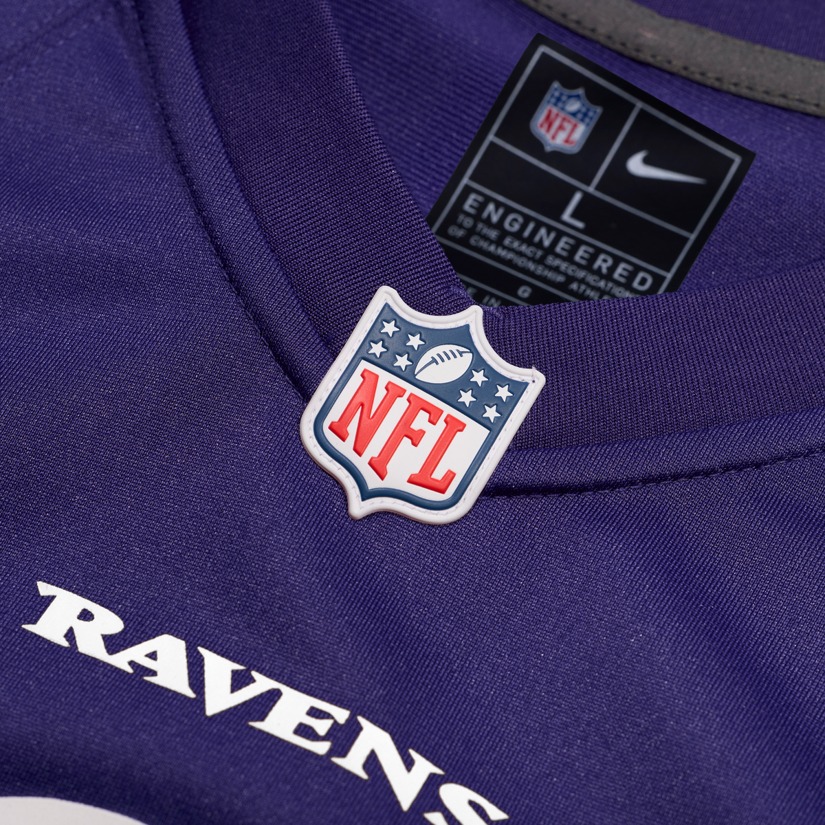 Baltimore Ravens Jamal Lewis Nike Purple Game Retired product image 4