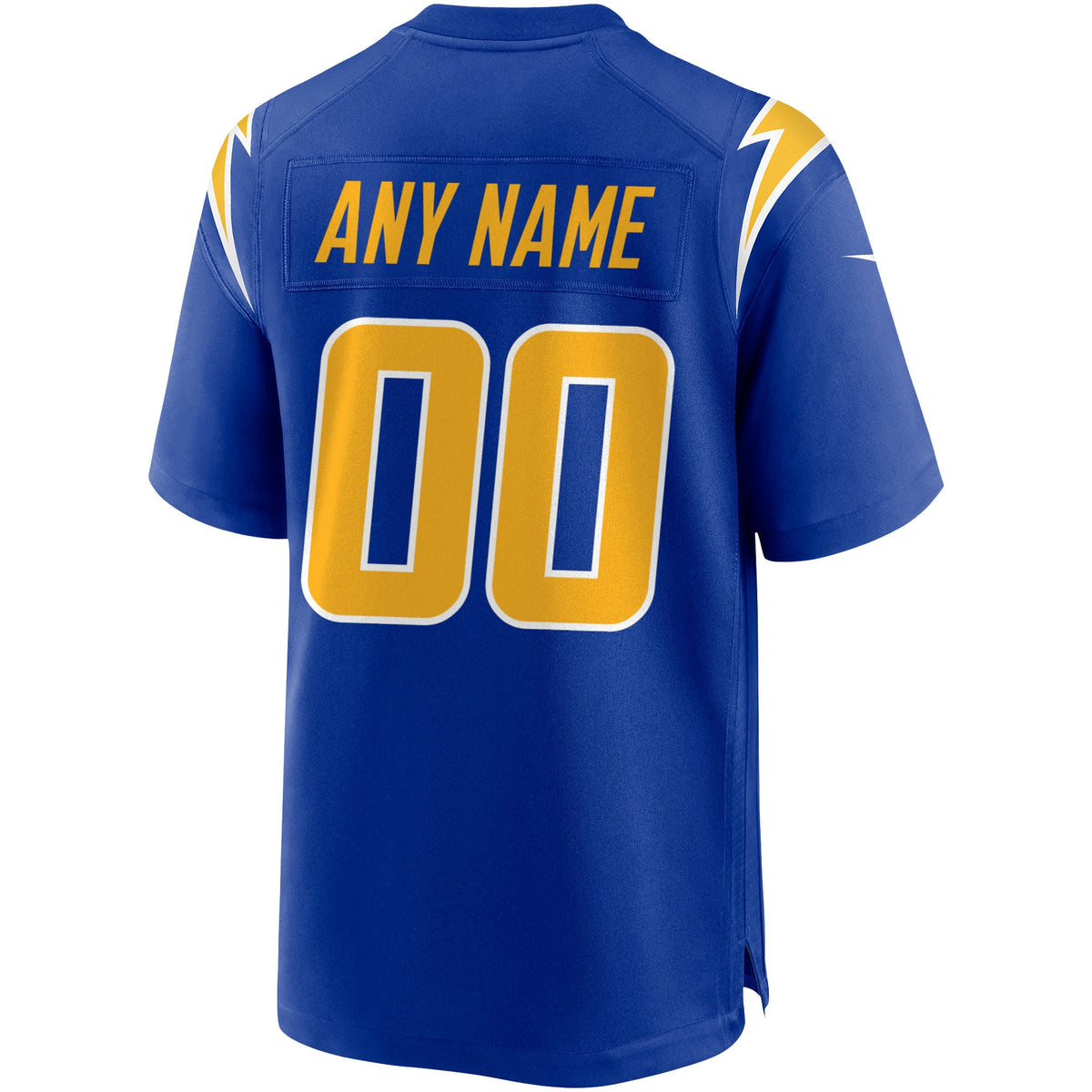 Los Angeles Chargers Nike Royal Alternate Custom Game Jersey product image 3