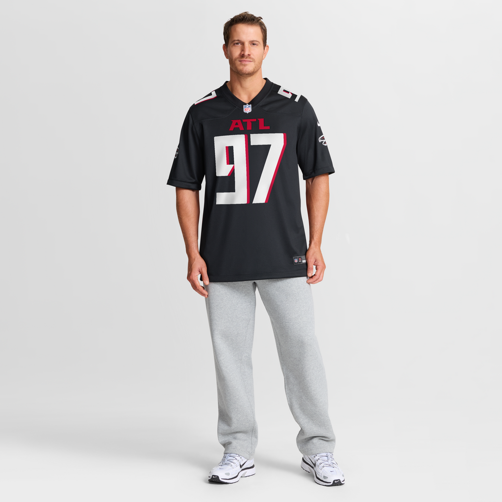 Atlanta Falcons Grady Jarrett Nike Black Game Player Jersey product image 7